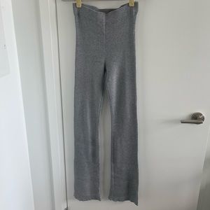 Zara Ribbed Grey Pants